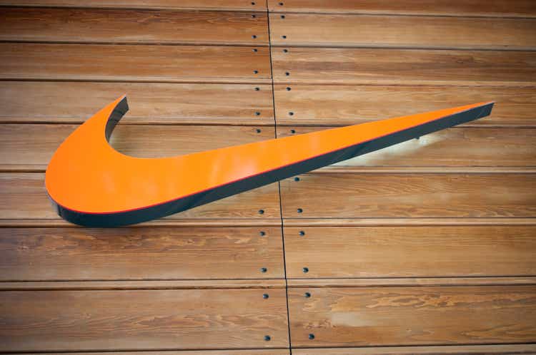 Nikes stock down 45% from all-time high in November 2021