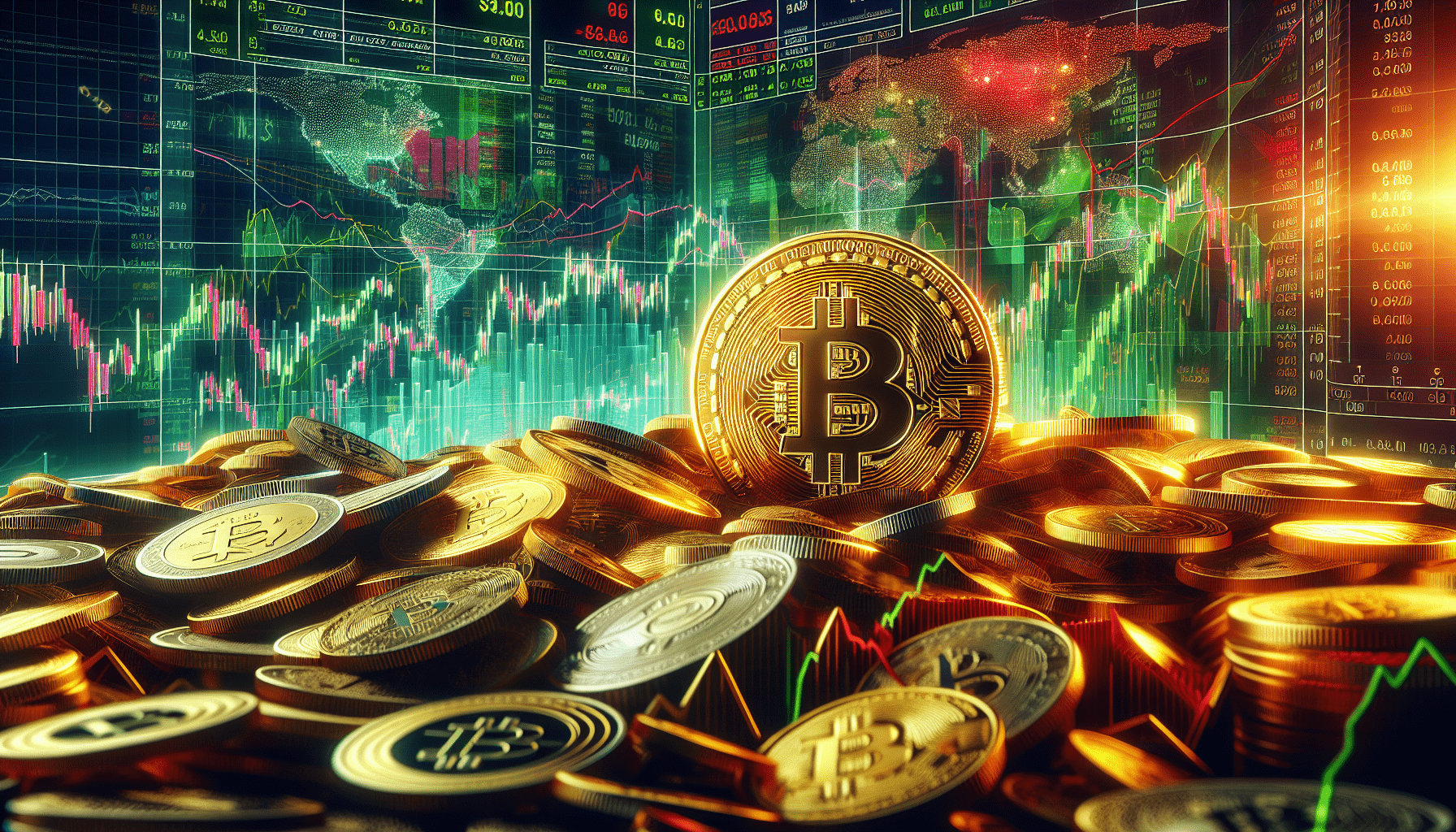 the clash of bitcoin and benchmark stock indexes a chaotic financial market